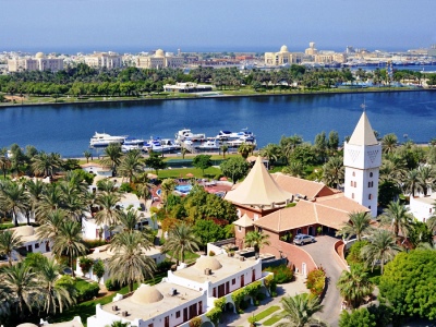 exterior view - hotel marbella resort - sharjah, united arab emirates