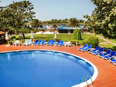 outdoor pool 1 - hotel marbella resort - sharjah, united arab emirates