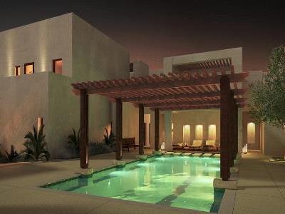 outdoor pool - hotel the chedi al bait sharjah - sharjah, united arab emirates