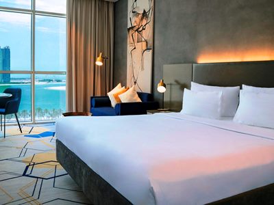 bedroom - hotel pullman sharjah - sharjah, united arab emirates