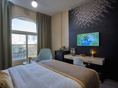 bedroom 1 - hotel time express hotel sharjah - sharjah, united arab emirates