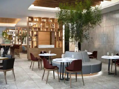 restaurant 1 - hotel doubletree by hilton sharjah waterfront - sharjah, united arab emirates