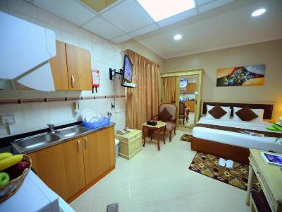 bedroom 6 - hotel emirates stars hotel apartments sharjah - sharjah, united arab emirates