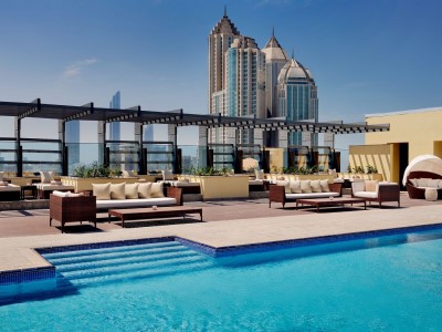 outdoor pool - hotel southern sun - abu dhabi, united arab emirates