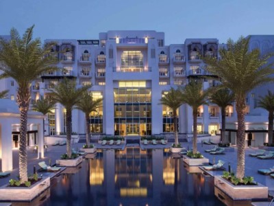exterior view - hotel anantara eastern mangroves - abu dhabi, united arab emirates