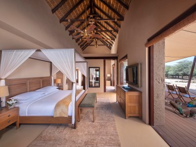 bedroom - hotel anantara al sahel villas - abu dhabi, united arab emirates