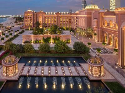 exterior view 1 - hotel emirates palace - abu dhabi, united arab emirates