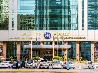 exterior view 1 - hotel majlis grand mercure residence - abu dhabi, united arab emirates