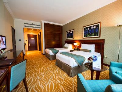 bedroom 2 - hotel majlis grand mercure residence - abu dhabi, united arab emirates
