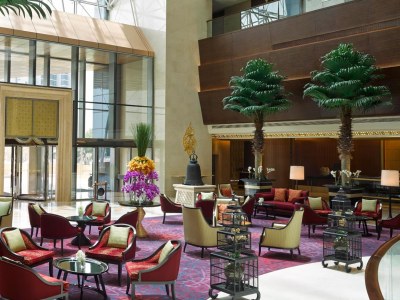 lobby - hotel dusit thani - abu dhabi, united arab emirates