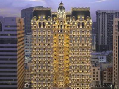 exterior view - hotel royal rose - abu dhabi, united arab emirates