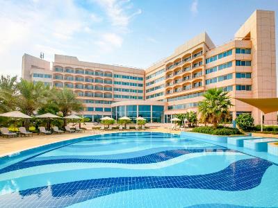 outdoor pool 1 - hotel danat jebel dhanna resort - abu dhabi, united arab emirates