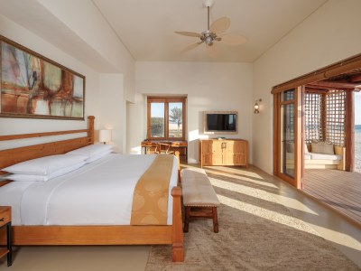 bedroom 1 - hotel anantara al yamm villas - abu dhabi, united arab emirates