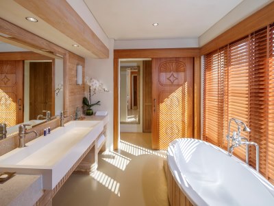 bathroom 1 - hotel anantara al yamm villas - abu dhabi, united arab emirates