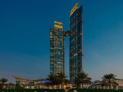 exterior view - hotel st. regis - abu dhabi, united arab emirates