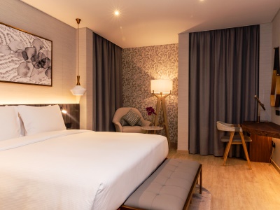 bedroom 7 - hotel radisson blu corniche - abu dhabi, united arab emirates
