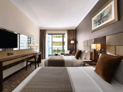 bedroom - hotel hawthorn suites abu dhabi city center - abu dhabi, united arab emirates
