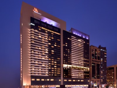 exterior view - hotel marriott downtown abu dhabi - abu dhabi, united arab emirates