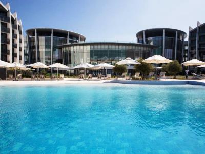 exterior view - hotel jumeirah at saadiyat island resort - abu dhabi, united arab emirates