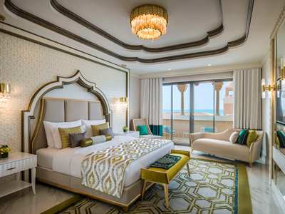 bedroom 1 - hotel rixos premium saadiyat island - abu dhabi, united arab emirates
