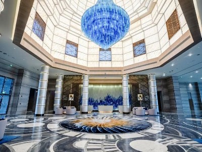 lobby - hotel rixos marina abu dhabi - abu dhabi, united arab emirates