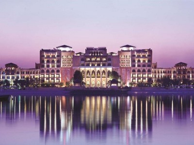 exterior view - hotel shangri la qaryat al beri - abu dhabi, united arab emirates