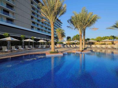 outdoor pool - hotel park inn by radisson yas island - abu dhabi, united arab emirates