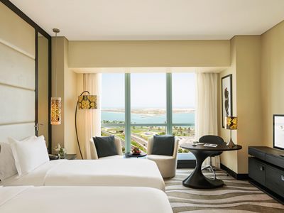 bedroom 2 - hotel sofitel corniche - abu dhabi, united arab emirates