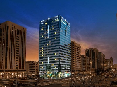 exterior view - hotel al maha arjaan by rotana - abu dhabi, united arab emirates