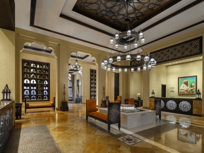 lobby - hotel qasr al sarab desert resort by anantara - abu dhabi, united arab emirates