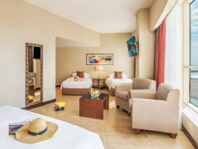 bedroom - hotel khalidiya palace rayhaan - abu dhabi, united arab emirates
