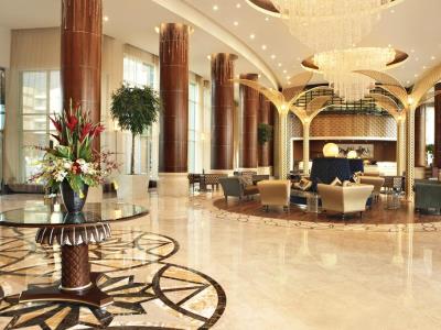 lobby - hotel khalidiya palace rayhaan - abu dhabi, united arab emirates