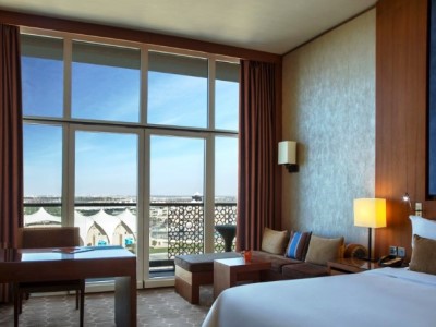 bedroom 2 - hotel yas island rotana - abu dhabi, united arab emirates
