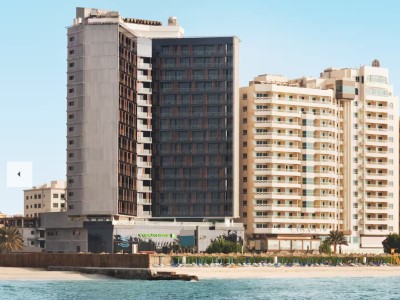 exterior view - hotel wyndham garden ajman corniche - ajman, united arab emirates