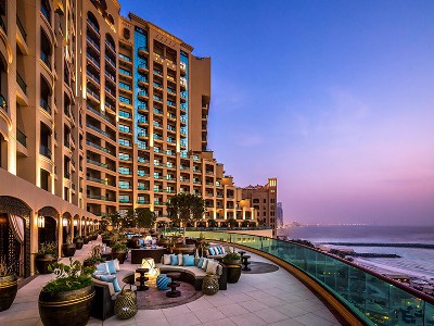 exterior view - hotel fairmont ajman - ajman, united arab emirates