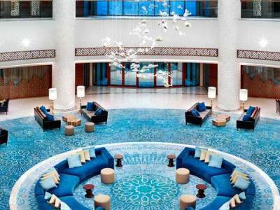 lobby - hotel fairmont ajman - ajman, united arab emirates