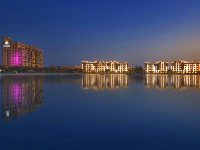 exterior view - hotel doubletree by hilton marjan island - ras al khaimah, united arab emirates