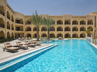 outdoor pool - hotel doubletree by hilton marjan island - ras al khaimah, united arab emirates