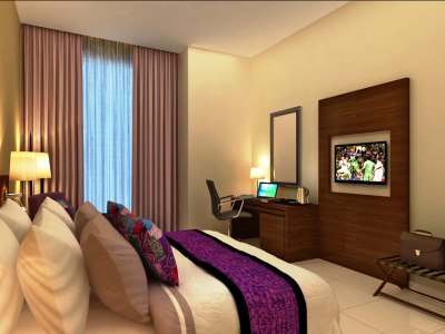 bedroom - hotel v hotel fujairah - fujairah, united arab emirates