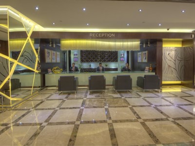 lobby - hotel city tower - fujairah, united arab emirates
