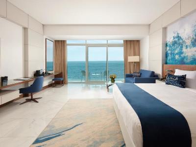 bedroom - hotel royal m al aqah beach resort - fujairah, united arab emirates