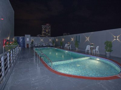 outdoor pool - hotel fortis hotel fujairah - fujairah, united arab emirates