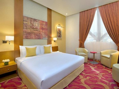 bedroom - hotel city seasons towers - dubai, united arab emirates