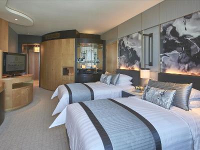 bedroom 2 - hotel shangri-la dubai - dubai, united arab emirates