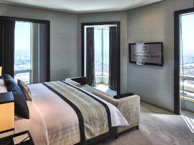 bedroom 4 - hotel shangri-la dubai - dubai, united arab emirates