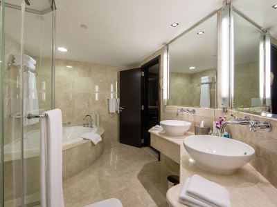 bathroom - hotel ramada plaza by wyndham dubai deira - dubai, united arab emirates