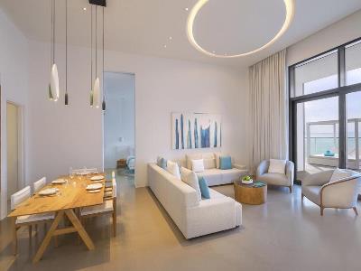 bedroom 3 - hotel nikki beach resort and spa - dubai, united arab emirates