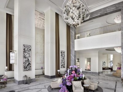 lobby - hotel the address boulevard - dubai, united arab emirates