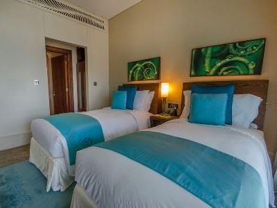 bedroom 2 - hotel sofitel dubai the palm luxury apartments - dubai, united arab emirates