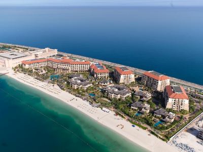 exterior view - hotel sofitel dubai the palm luxury apartments - dubai, united arab emirates